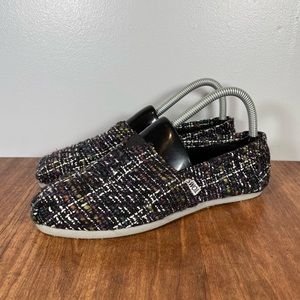 Tom’s Slip On Multicolored Womens 7.5